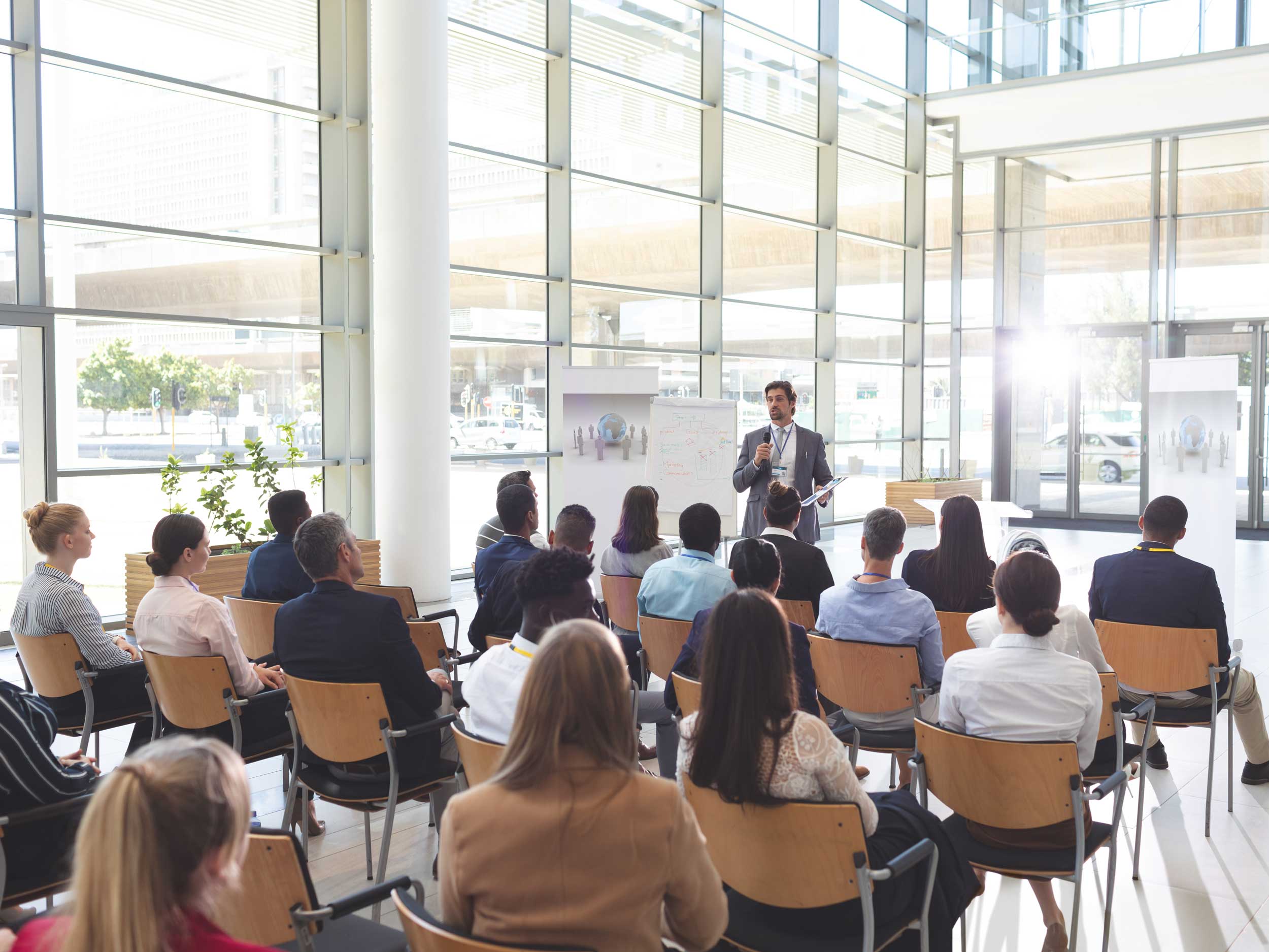 Transport business, conférences, séminaires entreprises